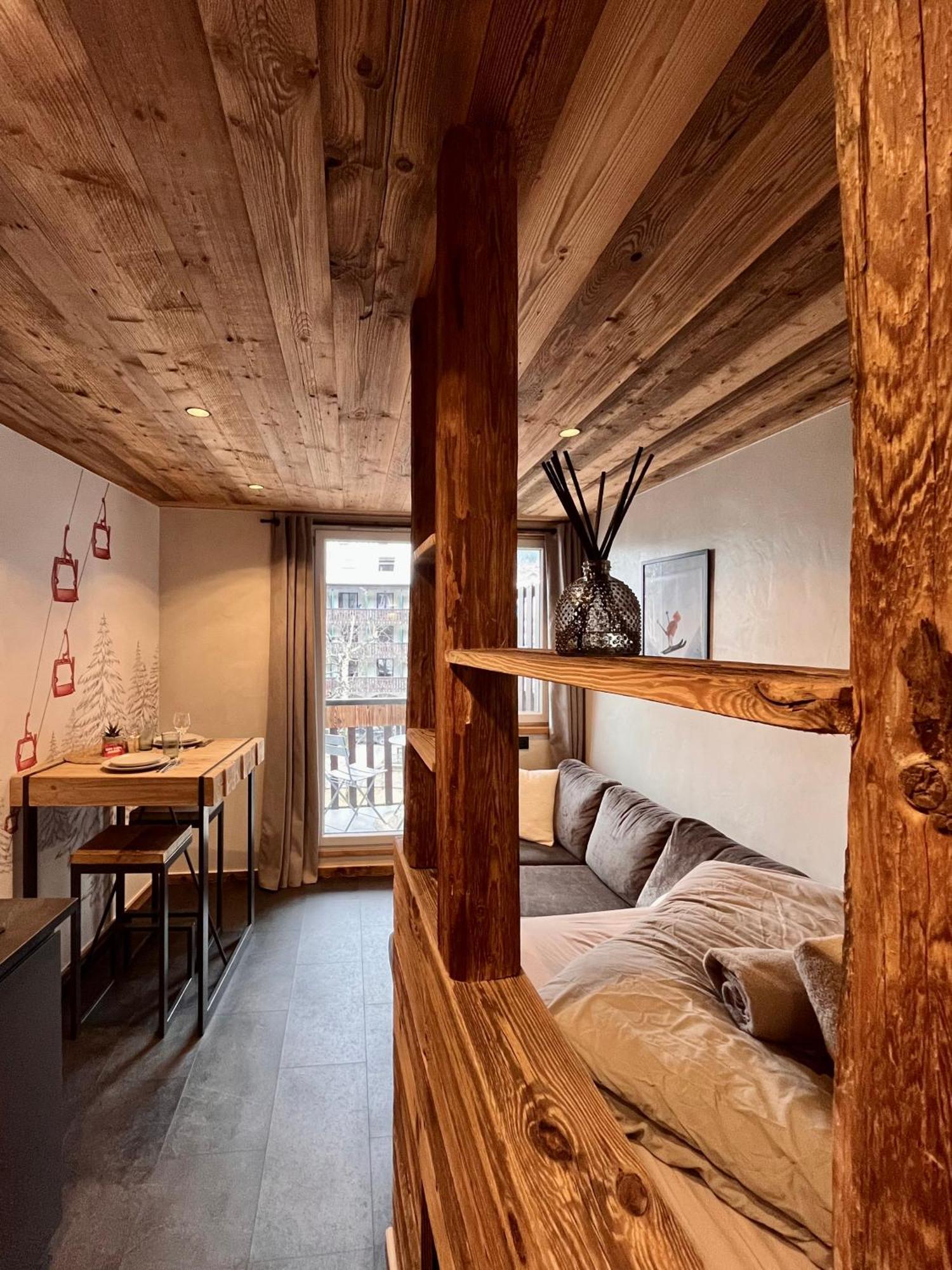 Le Nid De L'Aiguille - Au Pied De L'Aiguille Du Midi Apartment Chamonix Bagian luar foto
